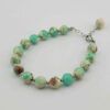 Turkooizen kralenarmband met oceaan jaspis voor vrouwen