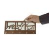 Handgemaakte Perzische Houten Sleutelhanger – Eshgh