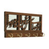 Handgemaakte Perzische Houten Sleutelhanger – Eshgh