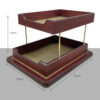 Houten Bureau Organizer Accessoireset – Model Modalin (9 stuks)