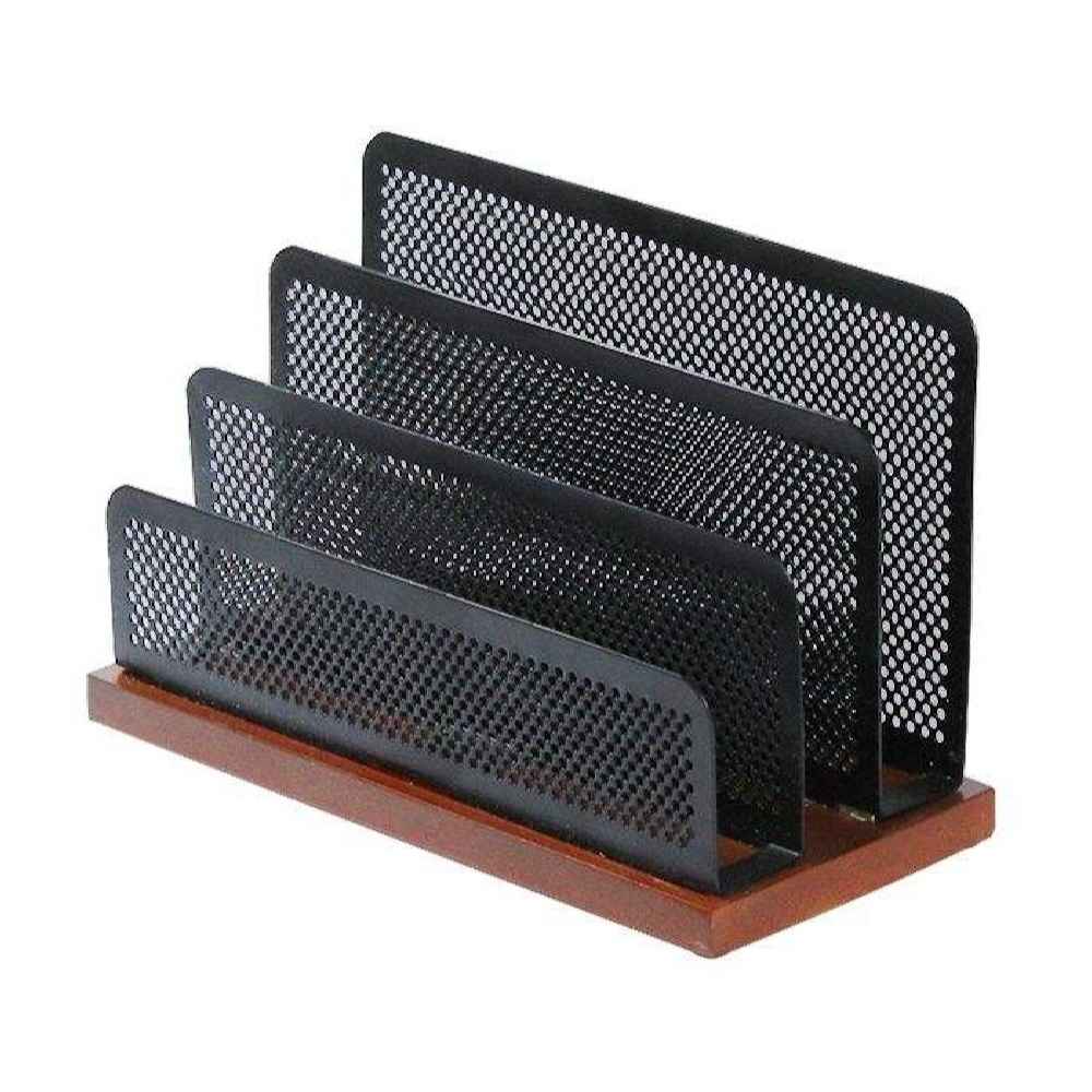 Houten Bureau Organizer Accessoireset – Model Nahid (8 stuks)