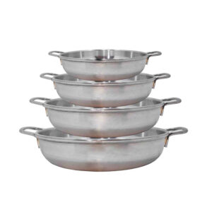 Buiten Kookpan – Set van 4 Aluminium