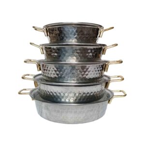Buiten Kookpan – Set van 5 Traditioneel