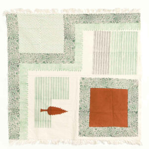Linnen Tafelkleed Blokprint – Model Badam