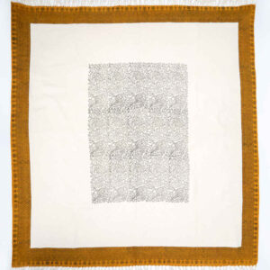 Linnen Tafelkleed Blokprint – Model Gol o Morgh