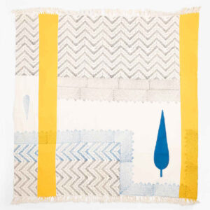 Linnen Tafelkleed Blokprint – Model Sarv Ghajar