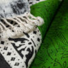 Linnen Tafelkleed Blokprint – Model Shabnam (Groen)