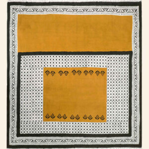 Linnen Tafelkleed Blokprint – Model Shabnaz