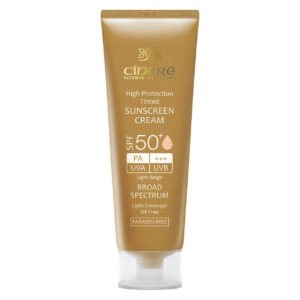 Cinere Getinte Zonnebrandcrème met Hoge Bescherming (Beige)