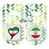 Perzische Speldenset – Vlag van Iran (2 stuks)