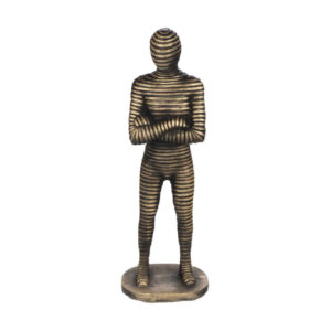 Decoratief Gouden Mummie Beeldhouwwerk – Oude Egyptische Kunst