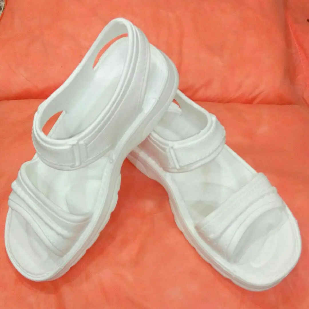 Witte Ihram Slippers voor Mannen G420 – Hadj en Umrah