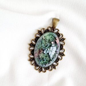 Hars Ketting Hanger voor Dames Handgemaakt Abstract