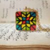 Hars Ketting Hanger voor Dames Handgemaakt Kleurrijk