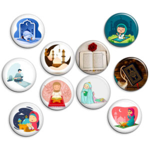Islamitische Speldknop – Taklif Viering Set