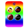 Islamitische Pinback Button Set voor Sjiitische Moslims – Imam Hossein Muharram Pin