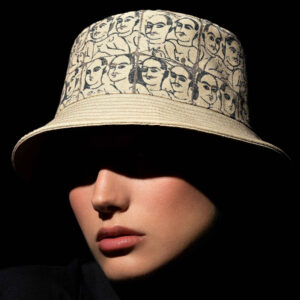 Artistieke Bucket Hat – Model Abshoran