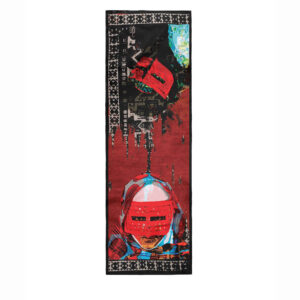 Artistieke Perzische Sjaal – Model Jonoob Rood