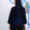 Perzisch Geborduurd Manto & Broek Set Model Hanis