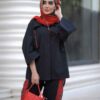 Perzisch Geborduurd Manto & Broek Set Model Delbar