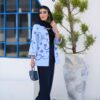 Perzisch Geborduurd Manto & Broek Set Model Hanis
