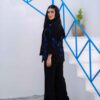 Perzisch Geborduurd Manto & Broek Set Model Hanis