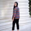 Perzisch Geborduurd Manto & Broek Set Model Taraneh