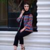 Perzisch Geborduurd Manto & Broek Set Model Taraneh