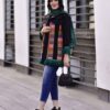 Perzisch Jacquard Manto Model Atrisa