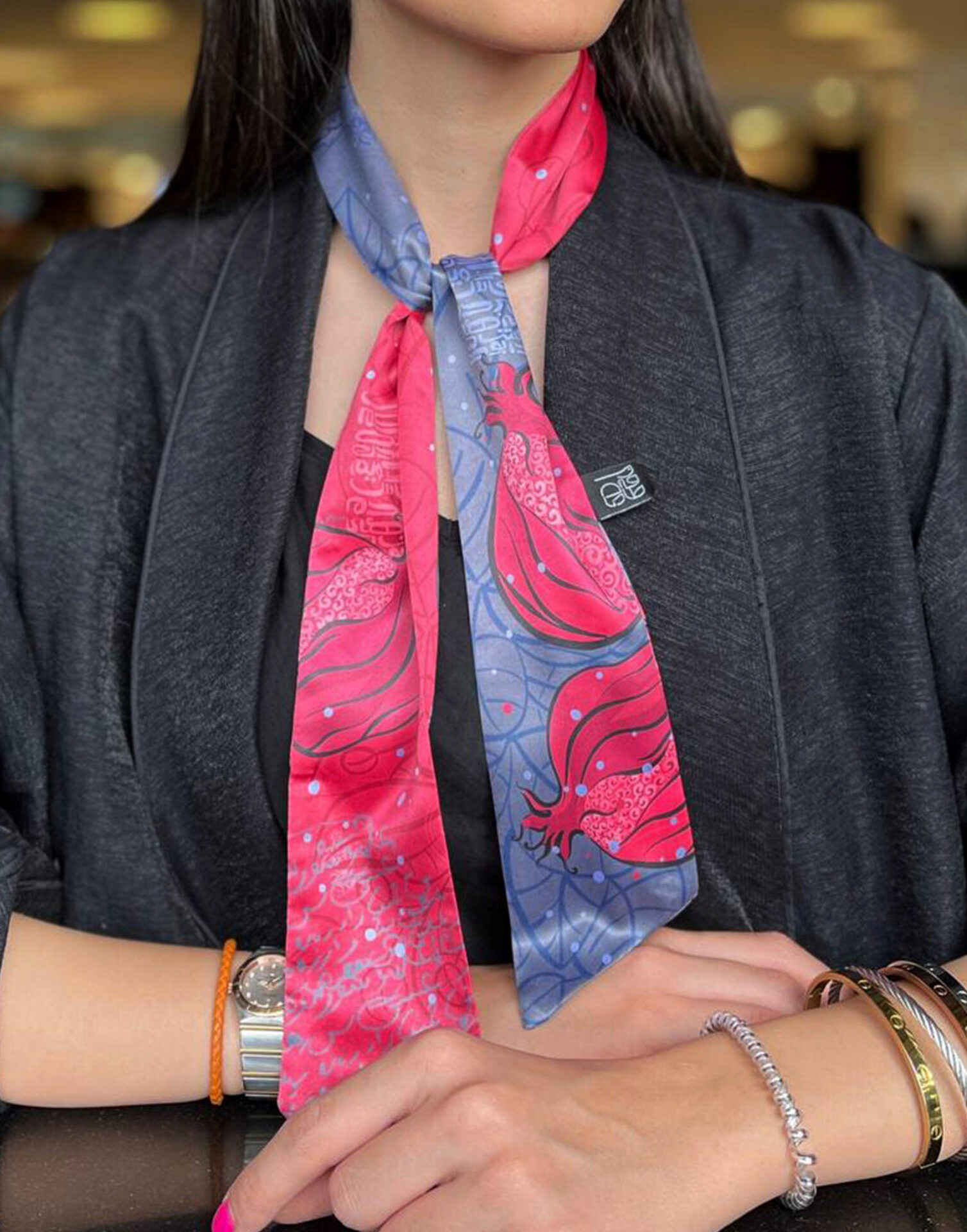 Perzische halsdoek voor dames – Anar luxe ontwerp