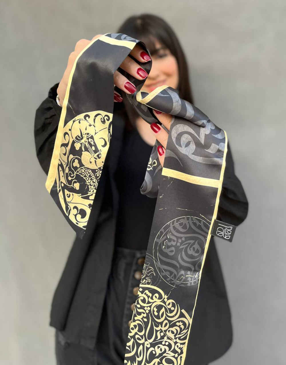 Perzische halsdoek voor dames – Jam-e Jam luxe ontwerp