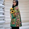 Perzische Suzani Manto Arva — Oranje — Olifant Motief