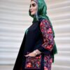 Perzische Suzani Manto Arva — Oranje — Olifant Motief