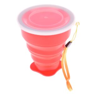 Buiten Campingbeker – Silicone Rood