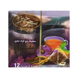 Saharkhiz Saffraan & Ginseng Kruidenthee (5 stuks)