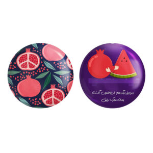 Perzische Set van 2 Pin Buttons – Chelleh Night