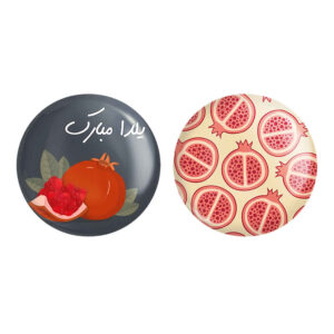 Perzische Set van 2 Pin Buttons – Shab-e Yalda