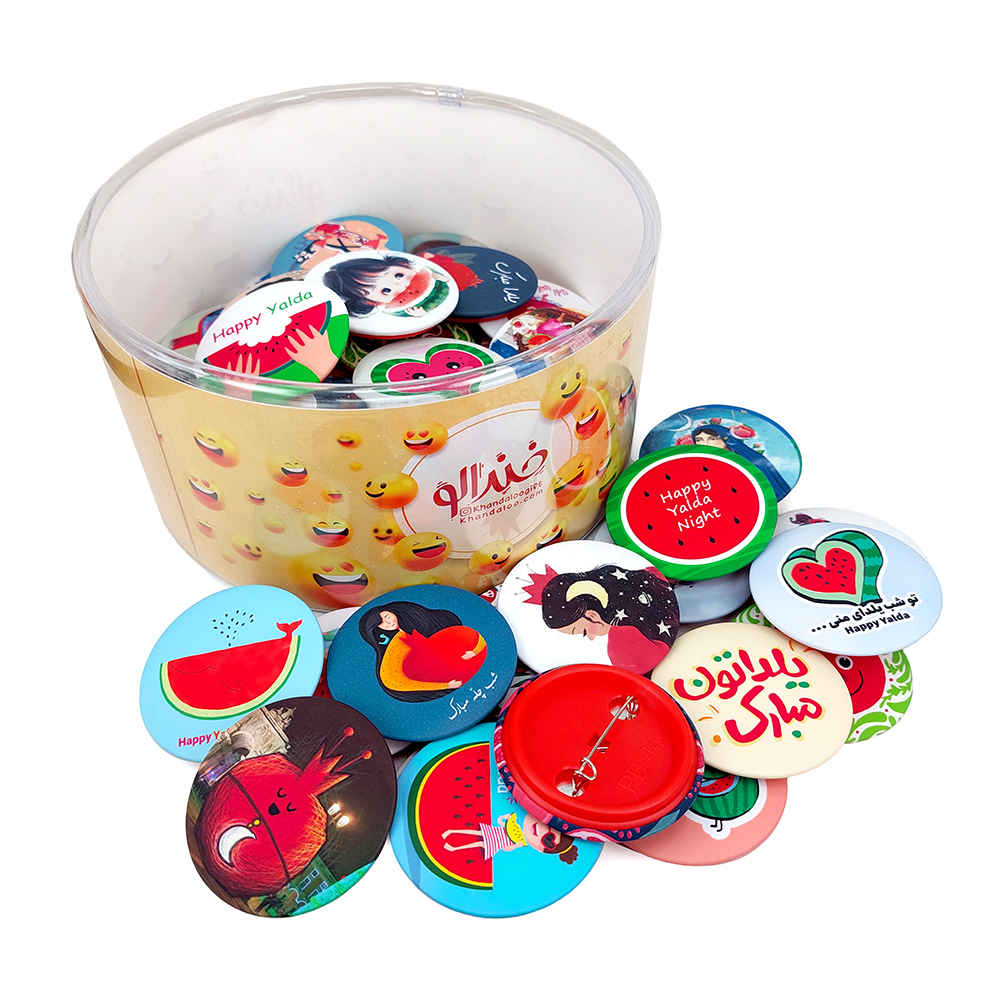 Perzische Set van 49 Pin Buttons – Shab-e Chelle
