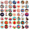 Perzische Set van 49 Pin Buttons – Shab-e Chelle