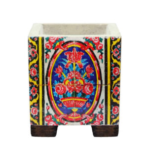 Decoratieve Perzische betonnen vaas – model Narnia