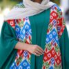 Stijlvolle Vlinder Abaya voor Vrouwen – Zachte Crêpe Stof