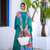 Stijlvolle Vlinder Abaya voor Vrouwen – Zachte Crêpe Stof