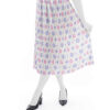 Dames Geplooide Midi-rok Model Vahab
