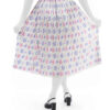 Dames Geplooide Midi-rok Model Vahab
