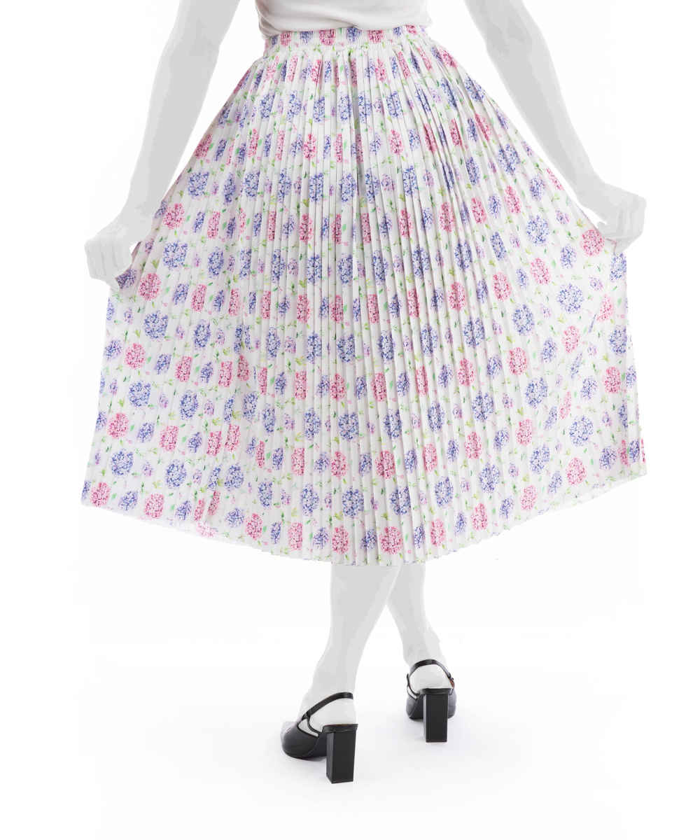 Dames Geplooide Midi-rok Model Vahab