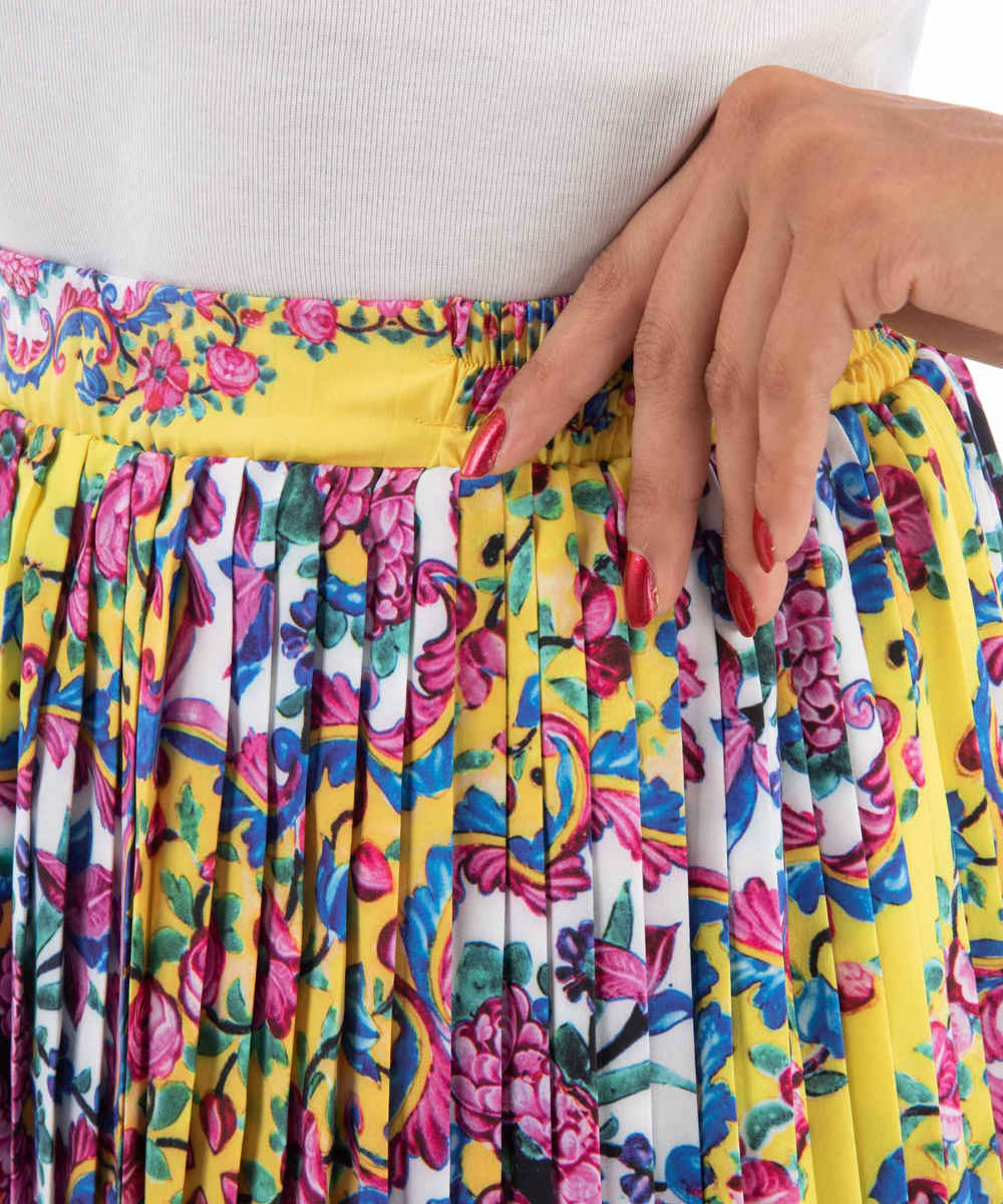 Dames Geplooide Midi-rok Model Vestay