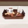 Orkid Houten Thee Dienblad – Elegant & Praktisch