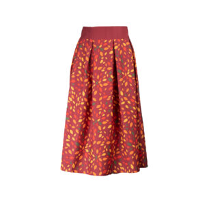 Dames Crepe Rok Model Barge Paeezi