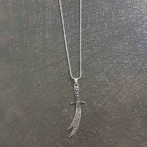 Zulfiqar Zwaard Ketting – Stalen Zwaardhanger