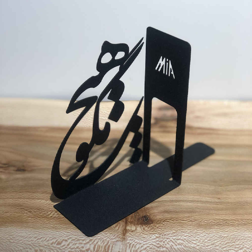 Hich Kalligrafie Perzische Metalen Boekensteun – Zwart
